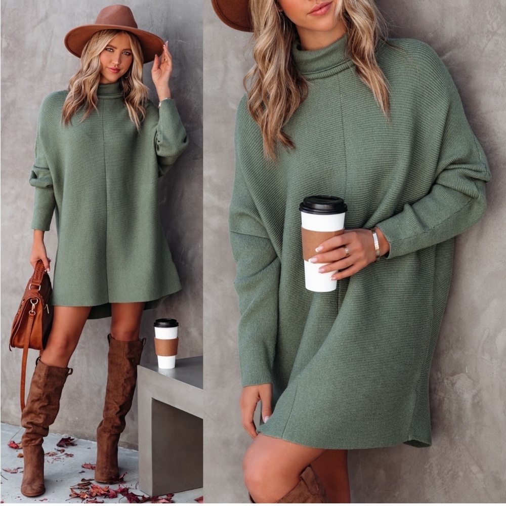 Vici Suzy Turtleneck Tunic Sweater • Vici Sweater